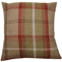 Thumbnail for Rust Balmoral Checked Cushion