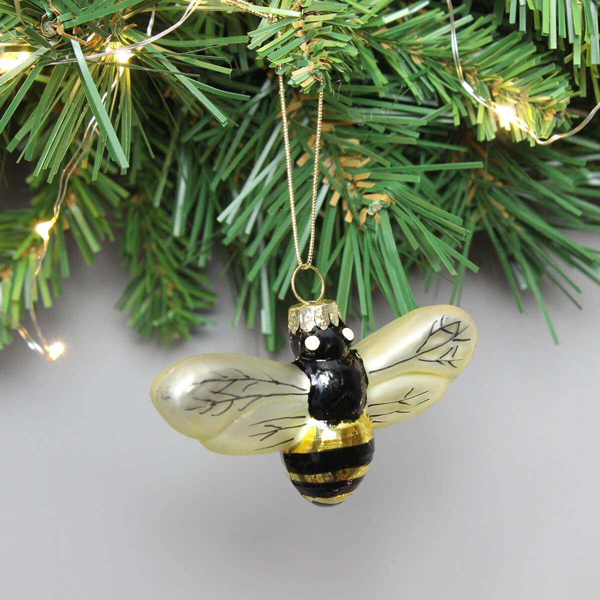 Golden Bee Bauble