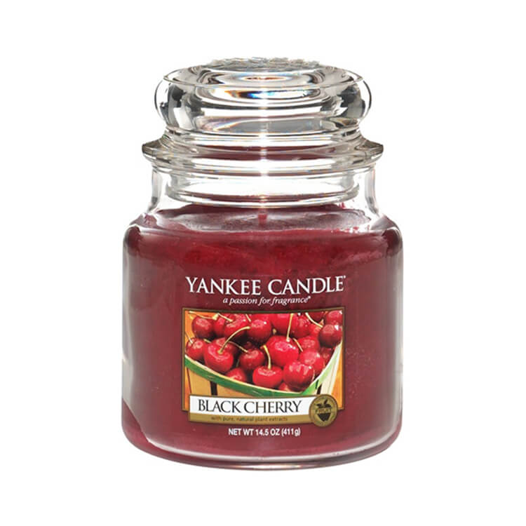 Yankee Candle Black Cherry Medium Jar Candle