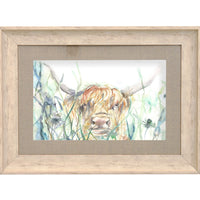 Thumbnail for Bramble View Highland Cow Picture Voyage Maison Art