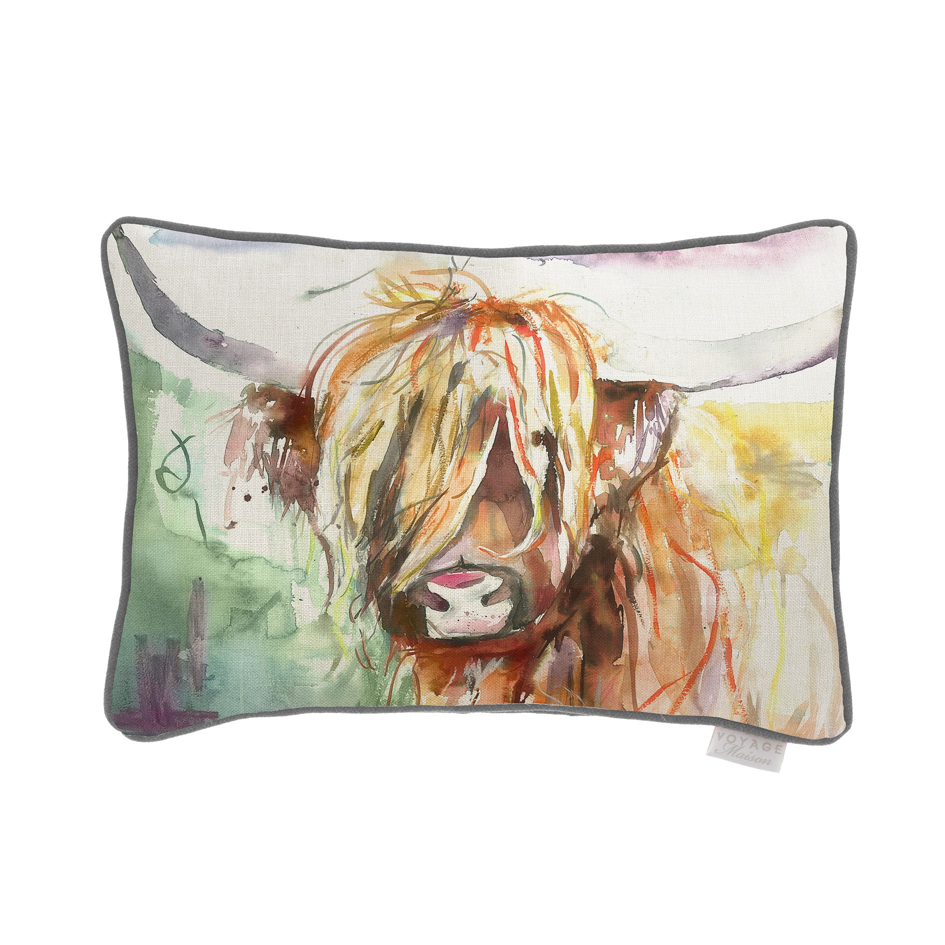 Bruce Highland Cow Voyage Maison Cushion