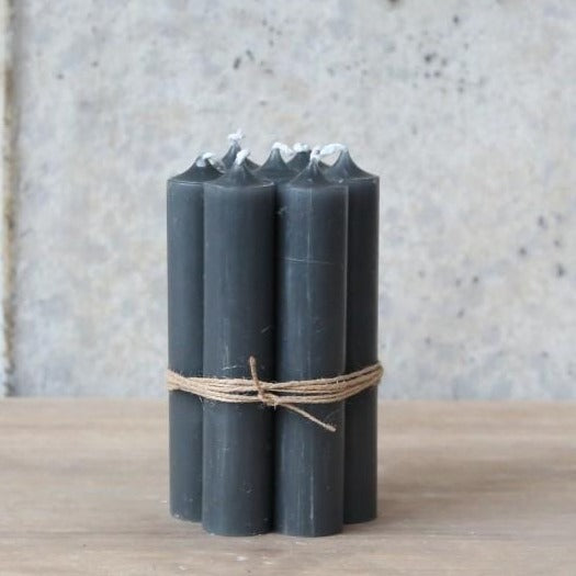 Coal Short Dinner Candle Bundle x5