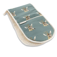 Thumbnail for Mosney Mill Deer Double Oven Gloves