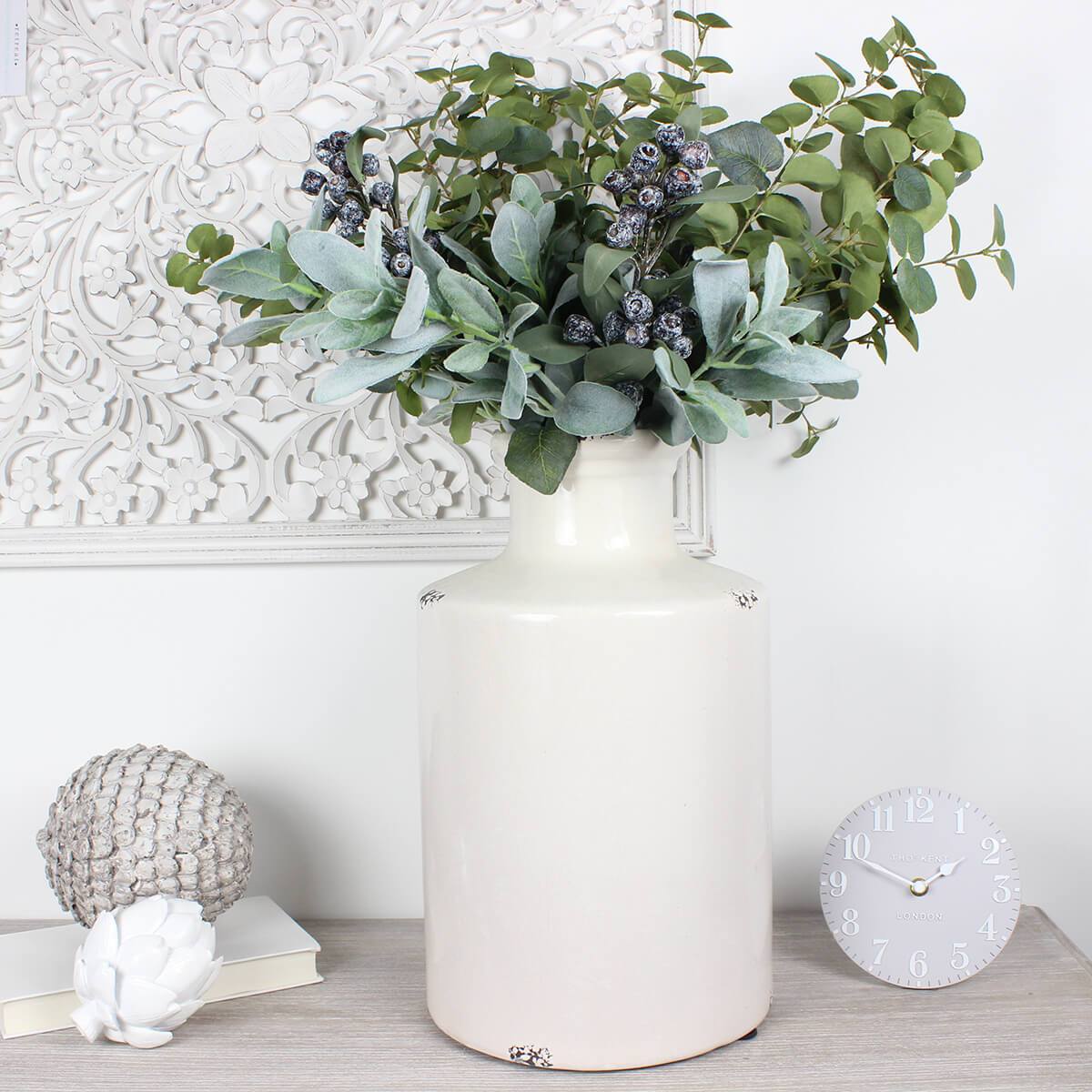 Emelia Distressed Bottle Vase