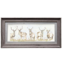 Thumbnail for Moorland Stag Picture Voyage Maison Art Stone Frame
