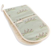 Thumbnail for Edgar Green Hare Rabbit Double Oven Glove