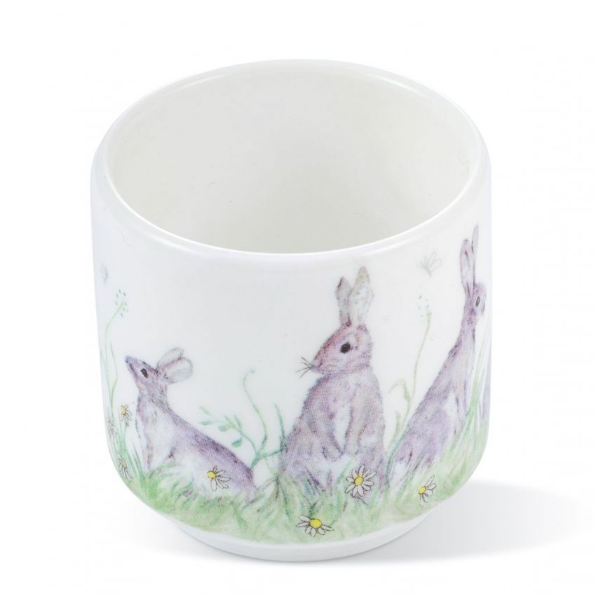 Edgar Green Hare Rabbit Straight Sided Egg Cup