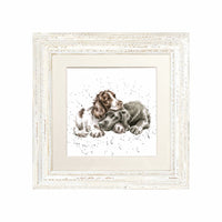 Thumbnail for Growing Old Together Dogs Framed Card
