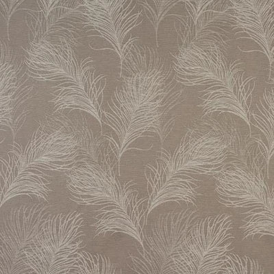 Feather Coffee Roman Blind
