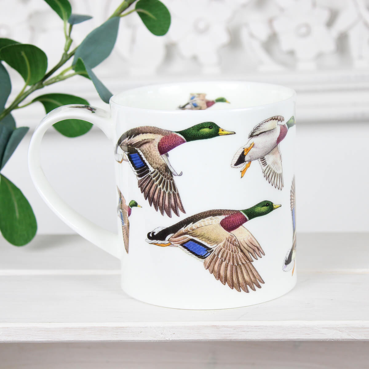 Flying Gamebird Duck Orkney Shape Mug - Dunoon