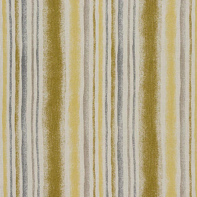 Garda Stripe Ochre Roman Blind