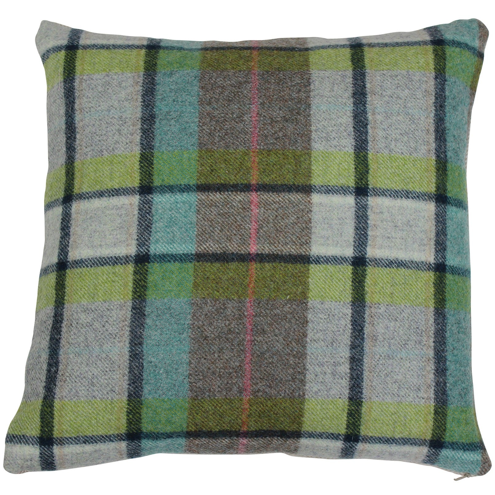 Gargrave Grey Tweed Wool Cushion
