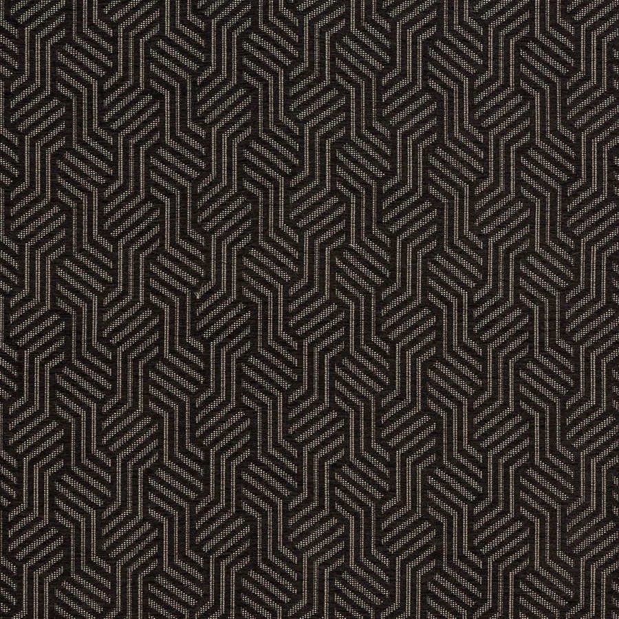 Geo Charcoal Roman Blind