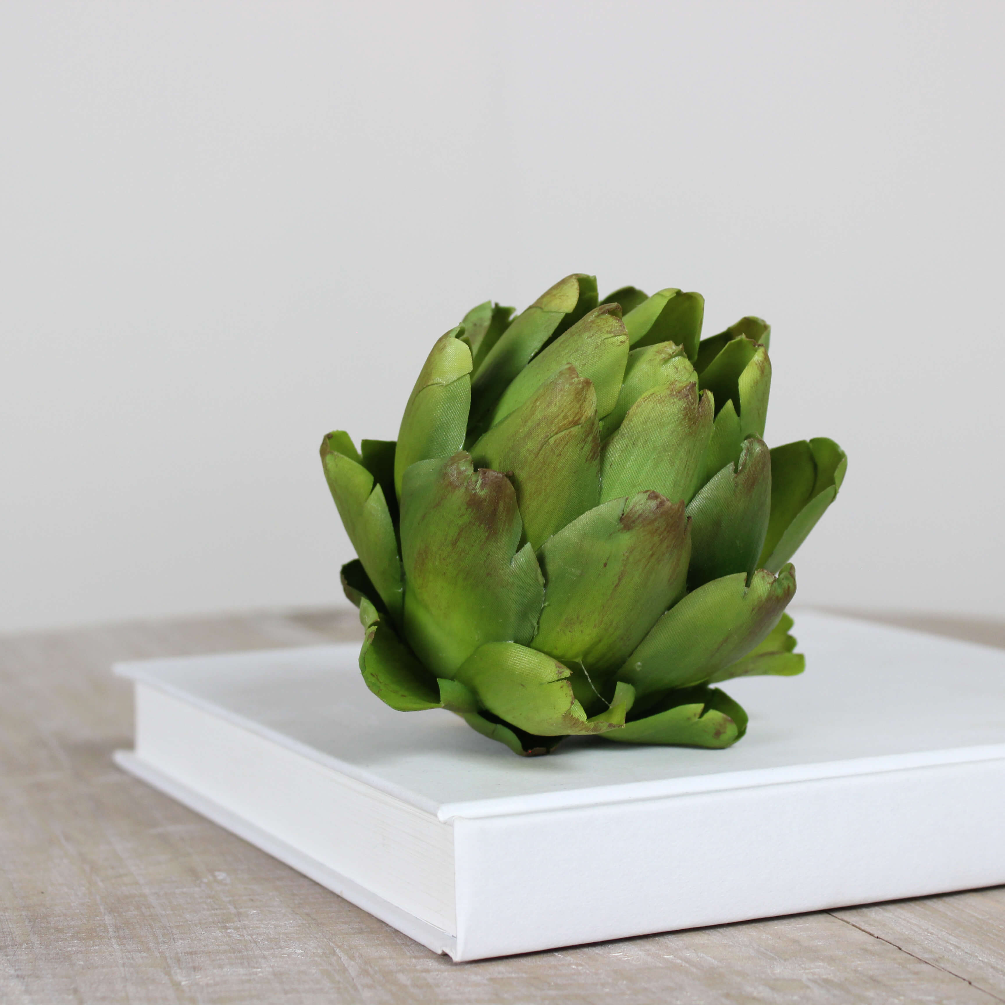 Artificial Green Artichoke Head