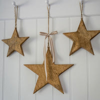 Thumbnail for Large Hanging Wooden Star