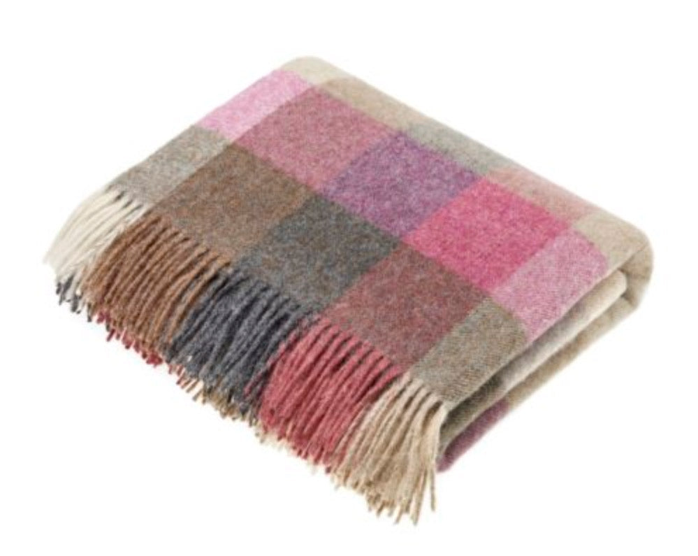 Bronte by Moon Harlequin Legacy Throw in Heather