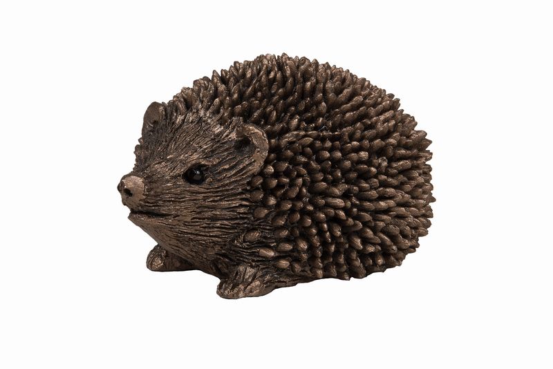 Prickly Hoglet Hedgehog Frith Bronze Sculpture