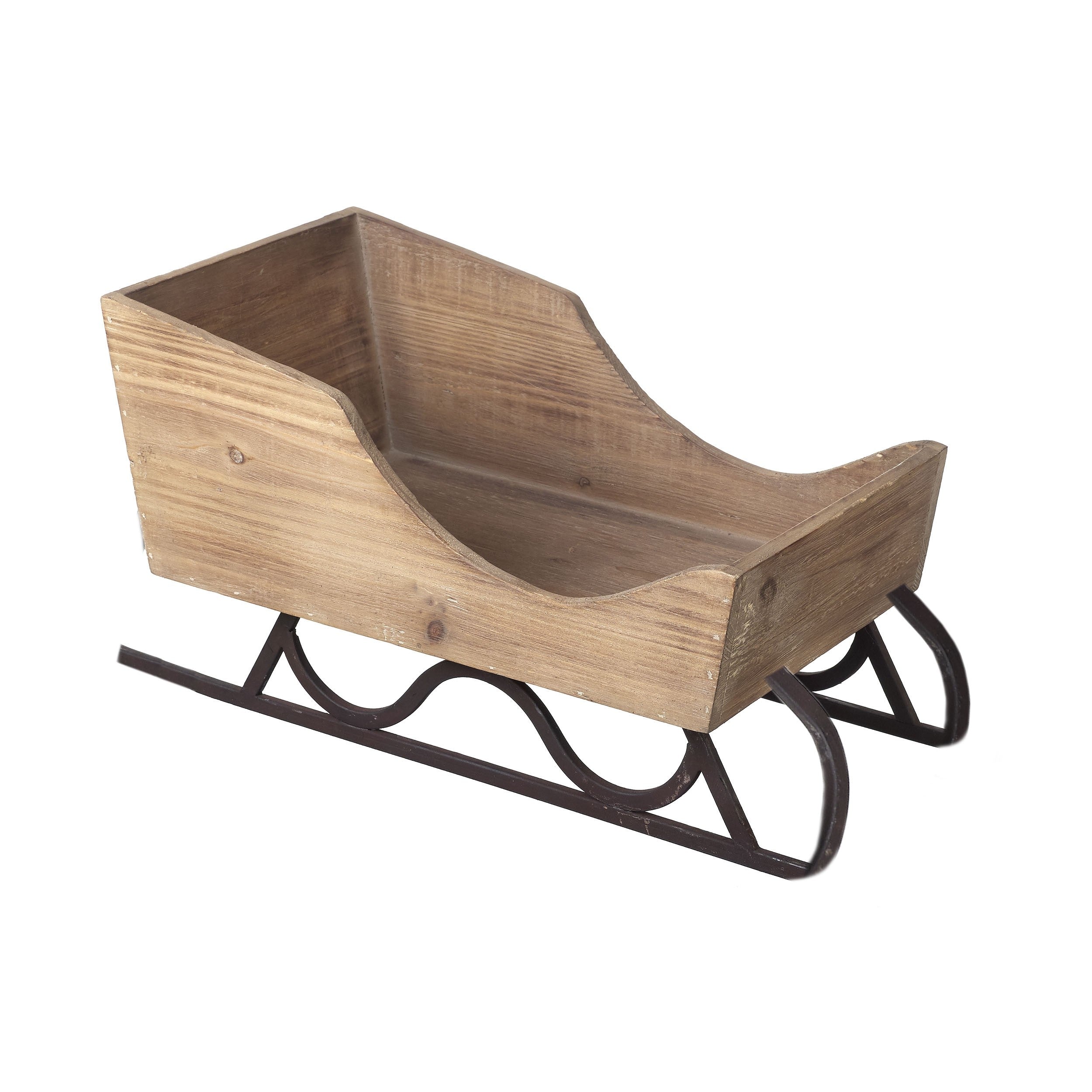 Wooden Sleigh Decoration