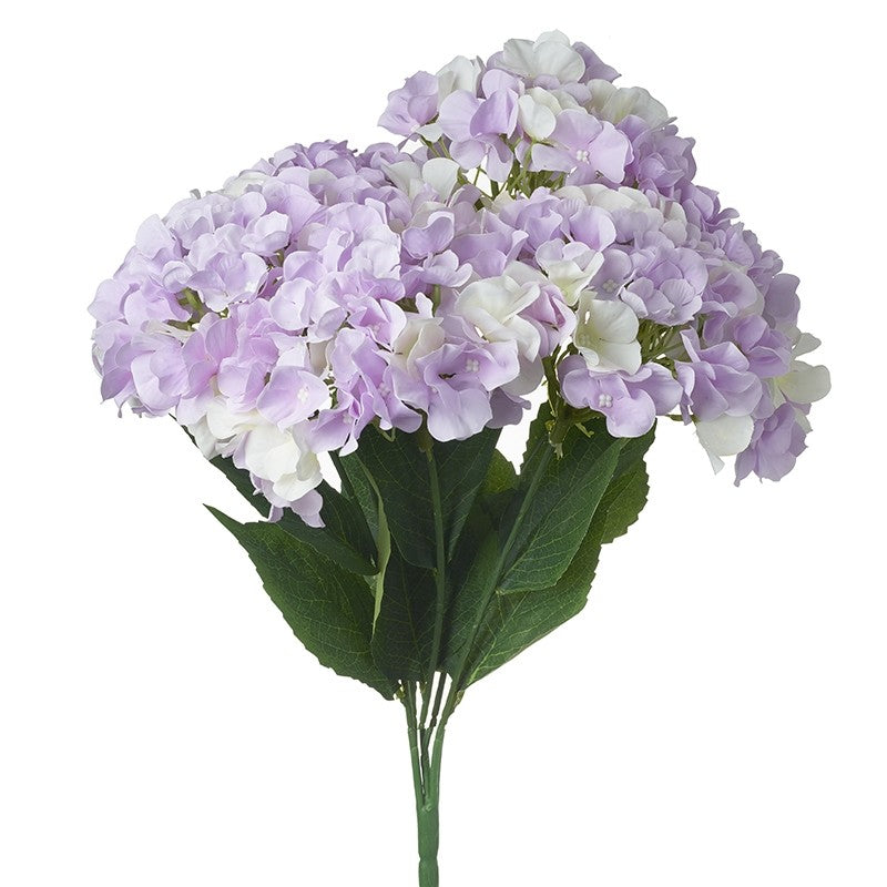 Soft Purple & White Hydrangea Spray