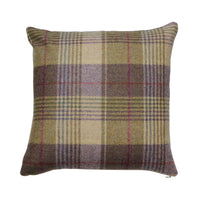 Thumbnail for Huntingtower Grape Tweed Wool Cushion