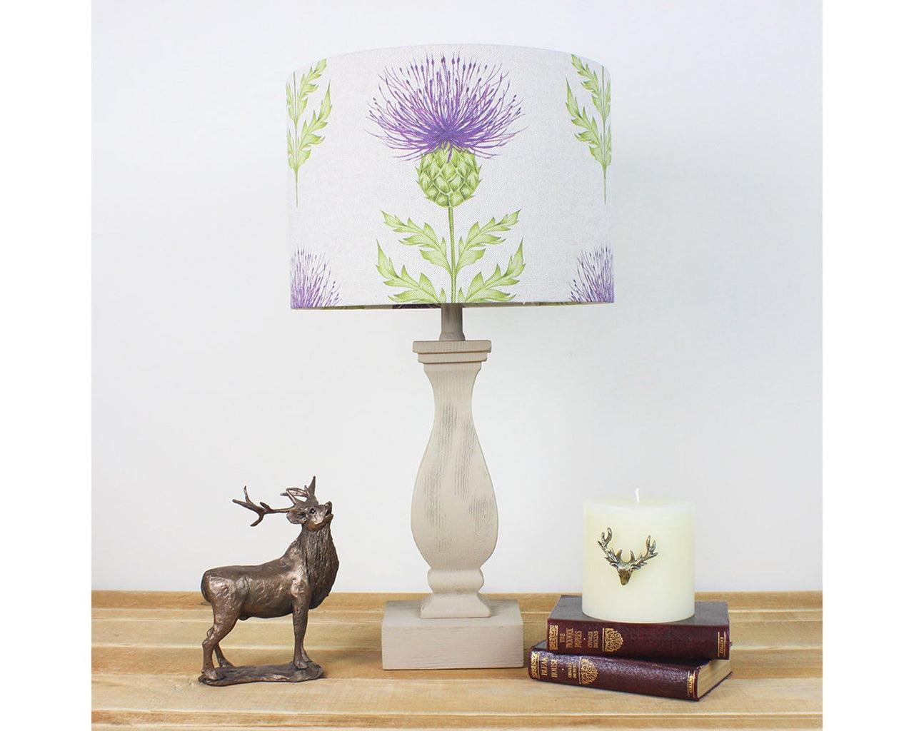 Blair Voyage Thistle Countryside Drum Lampshade