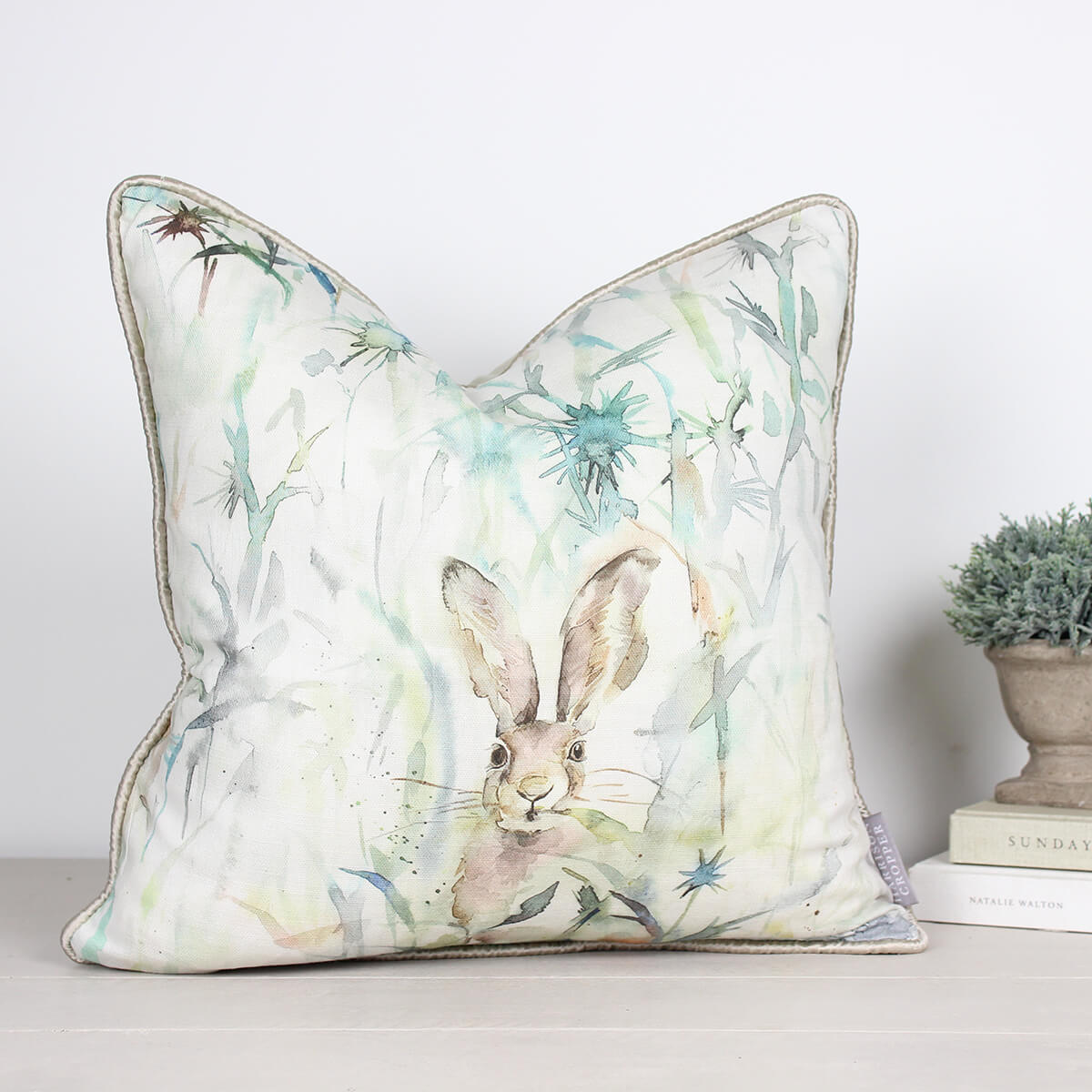 Jack Rabbit Hare Cushion