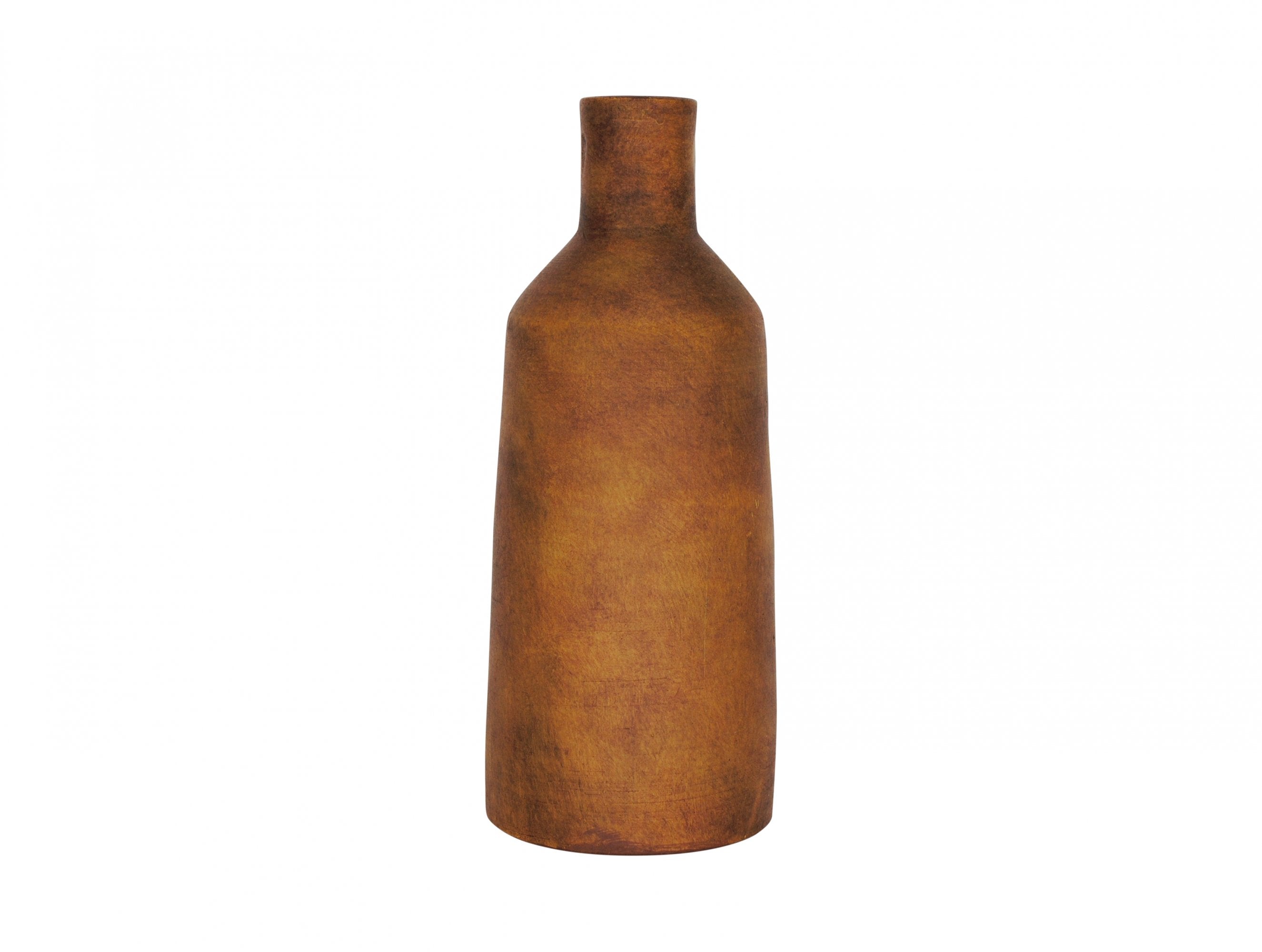 Karis Tawny Brown Ceramic Vase