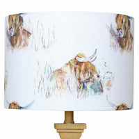 Thumbnail for Highland Cow Voyage Lampshade