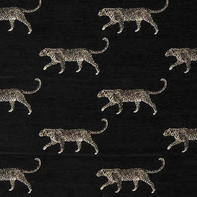 Leopard Noir Roman Blind