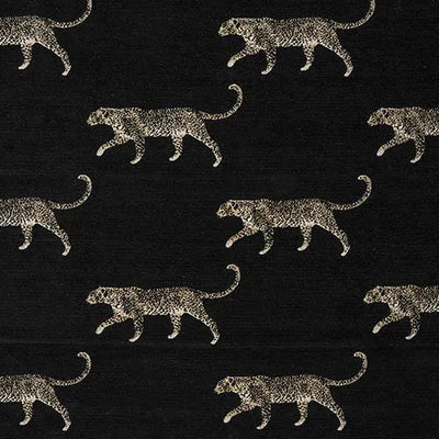 Leopard Noir Curtains
