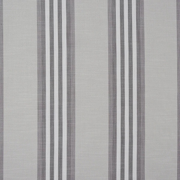 Manali Stripe Charcoal Curtains