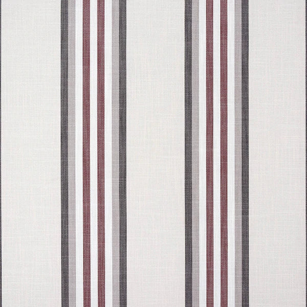 Manali Stripe Rosso Roman Blind