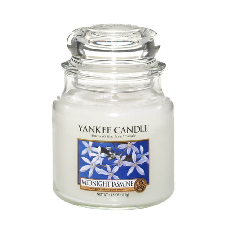 Yankee Candle Midnight Jasmine Medium Jar Candle