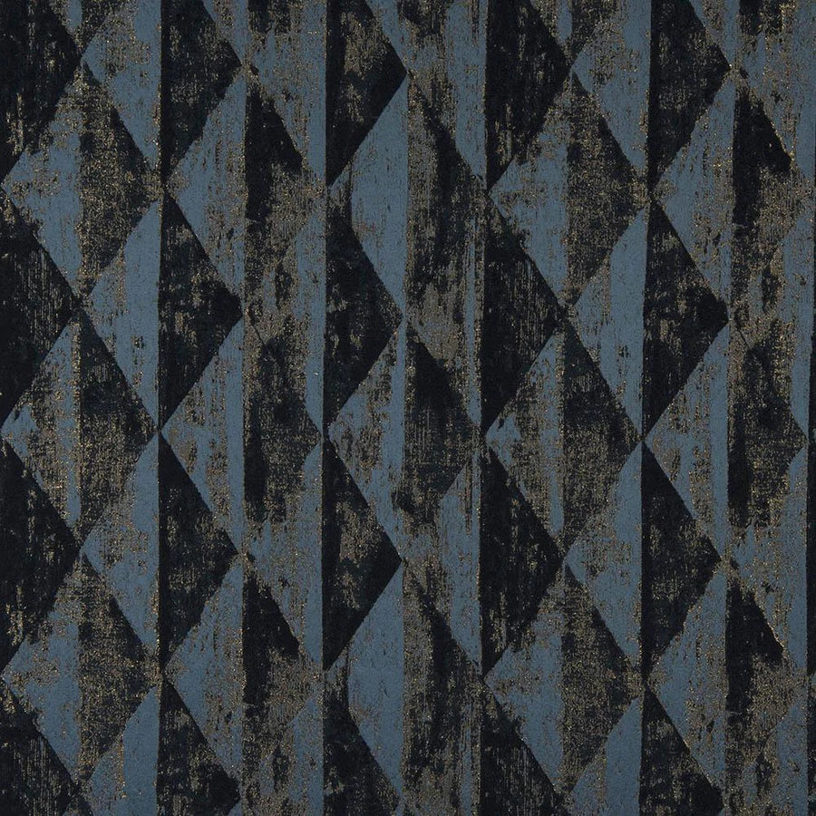 Mystique Teal Roman Blind