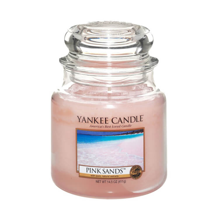Yankee Candle Pink Sands Medium Jar Candle