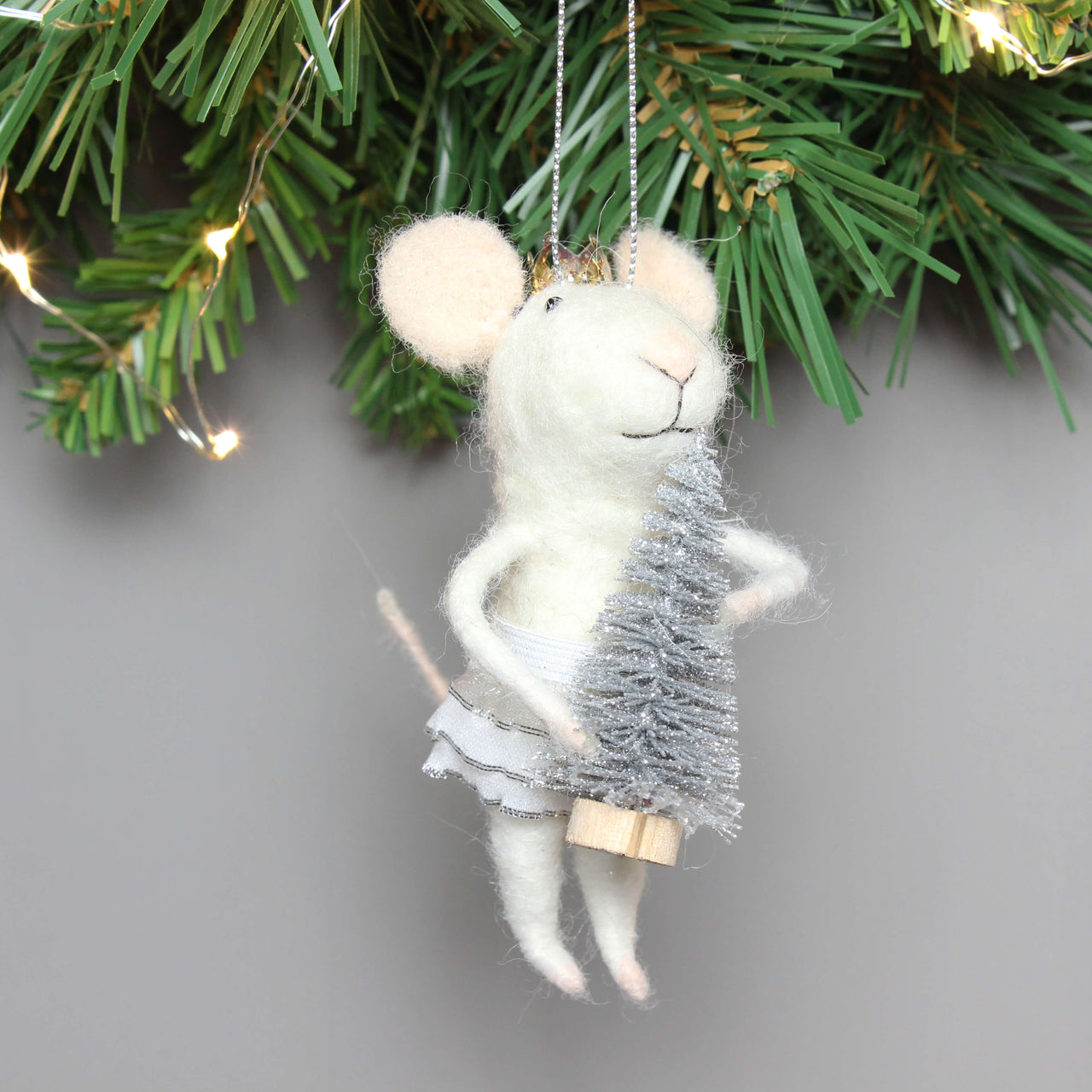 Queen Mouse Christmas Decoration
