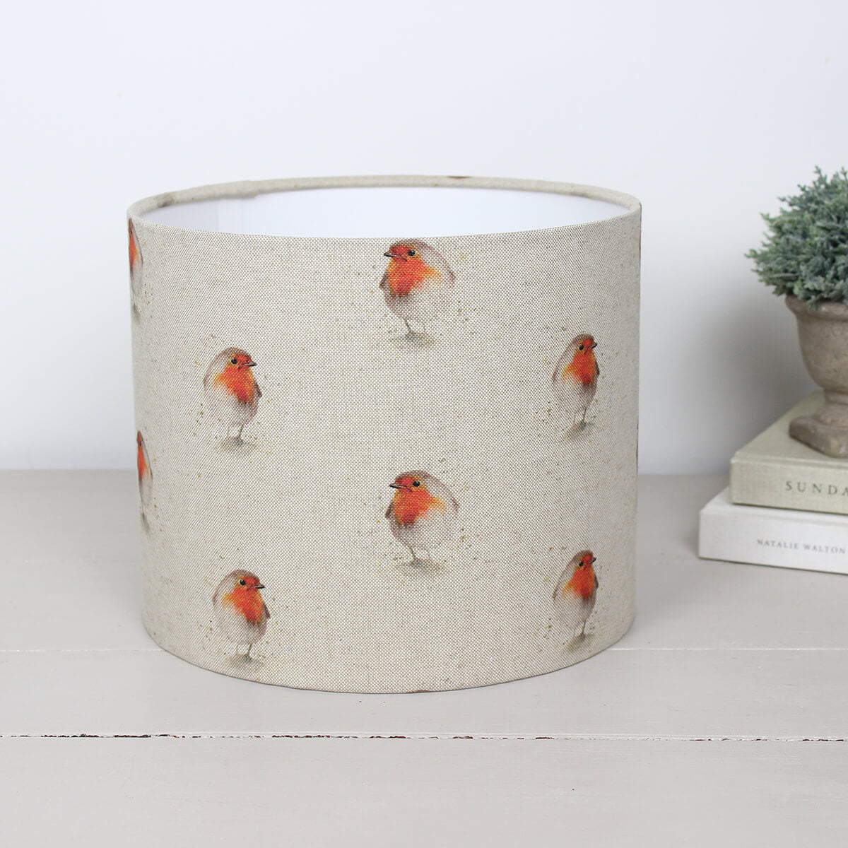 Robin Print Lampshade