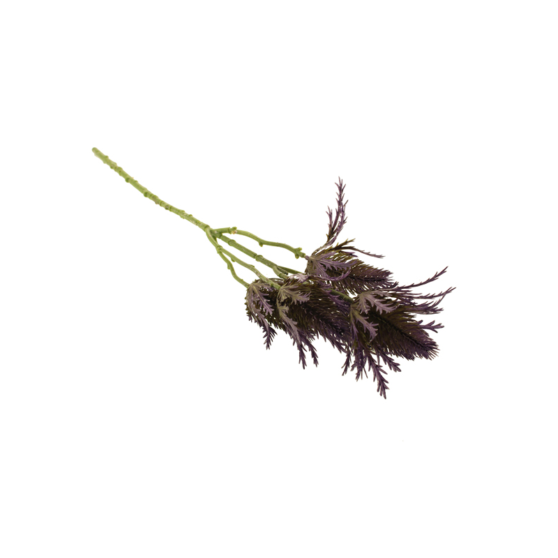 Faux Purple Eryngium Spray