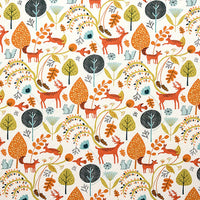 Thumbnail for Scandi Woodland Burnt Orange Roman Blind