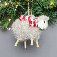 Thumbnail for Barbara Winter Sheep Christmas Hanging Decoration