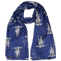 Thumbnail for Sketch Cow Print Fashion Scarf