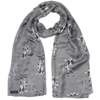Thumbnail for Sketch Cow Print Fashion Scarf