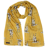 Thumbnail for Sketch Cow Print Fashion Scarf