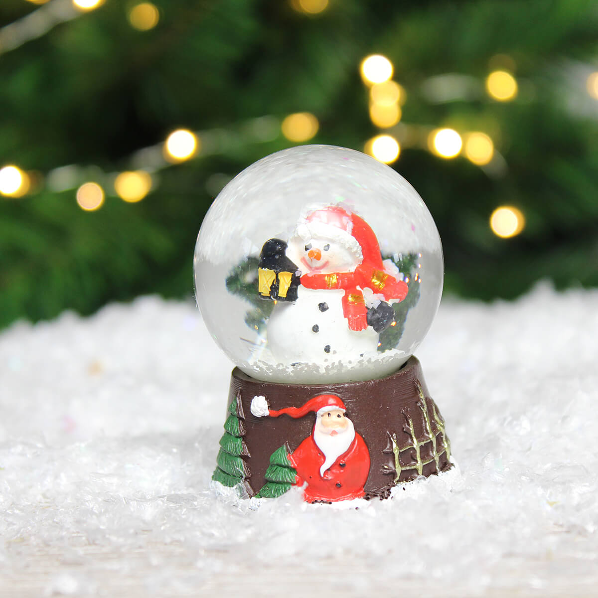Mini Snowman Snow Globe Christmas Decoration