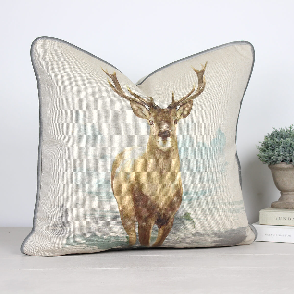 Stag Deer Cushion