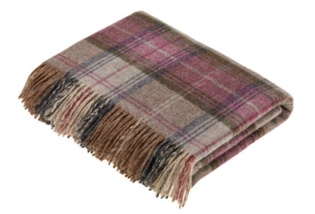 Bronte by Moon Stroud Legacy Throw in Heather