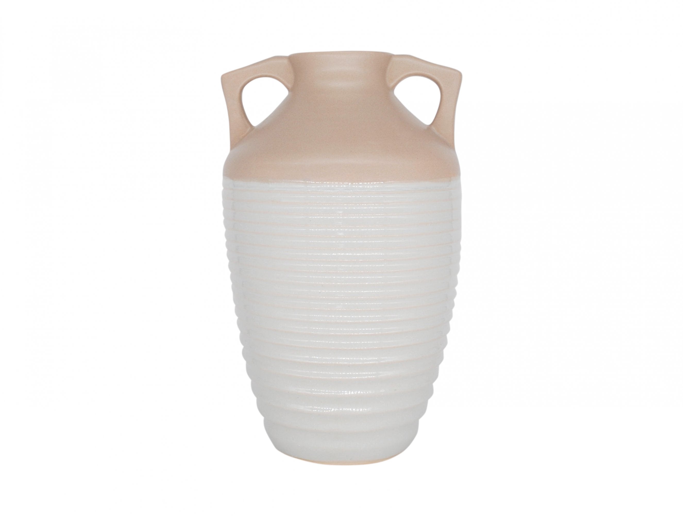 Sparta Taupe Ceramic Vase