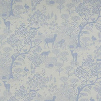Thumbnail for Woodland Life Blue Roman Blind